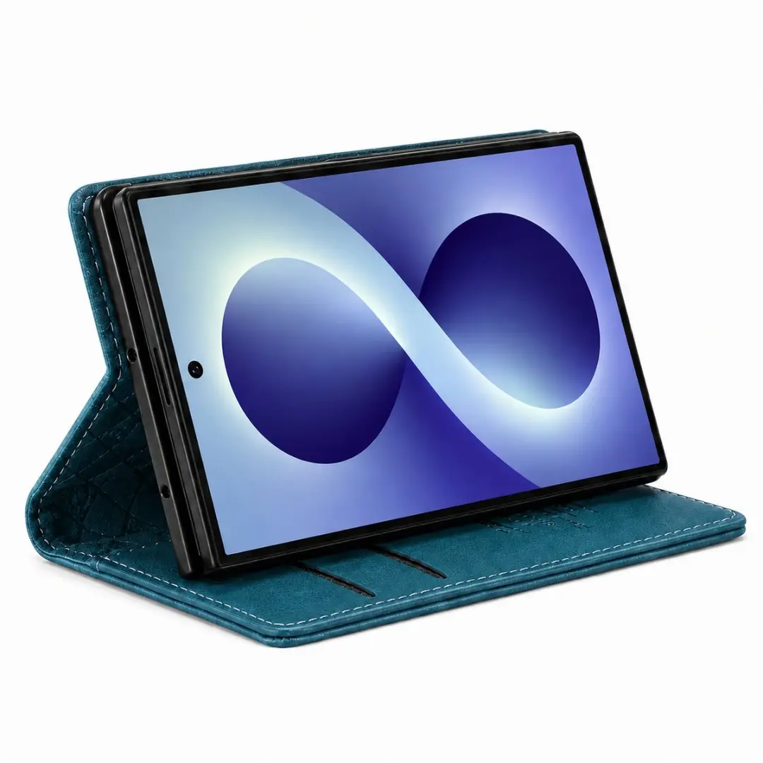 Caseme Folio-Kazme-GN-ZFO8 Leren Hoesje Groen - Samsung Galaxy Z Fold8