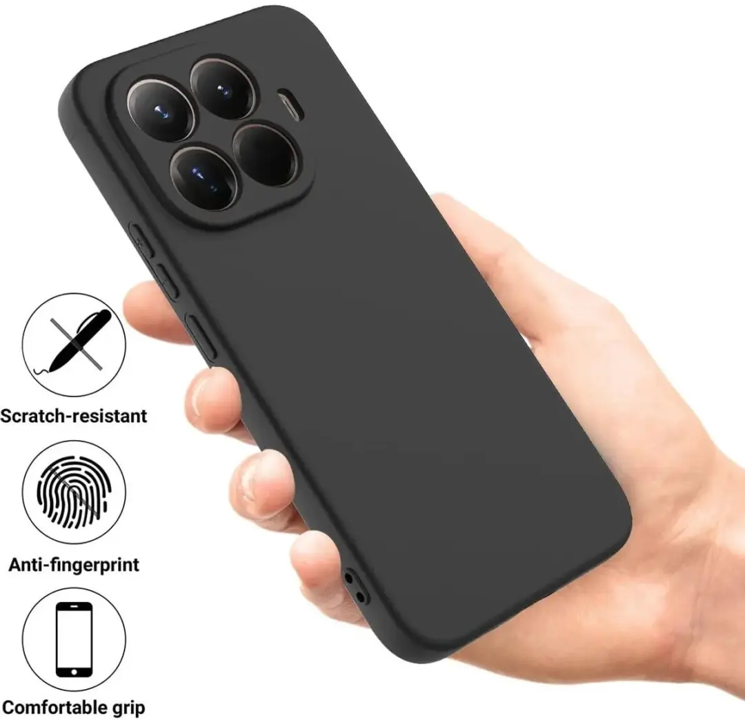 Selected TPU Hoesje Xiaomi 17T - Zwart