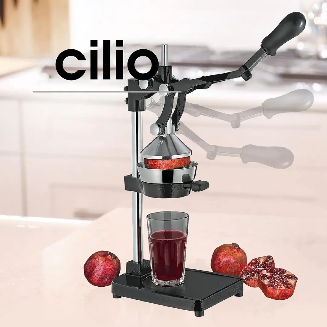 Cilio Livorno Granaatappelpers - Handmatig - Zwart
