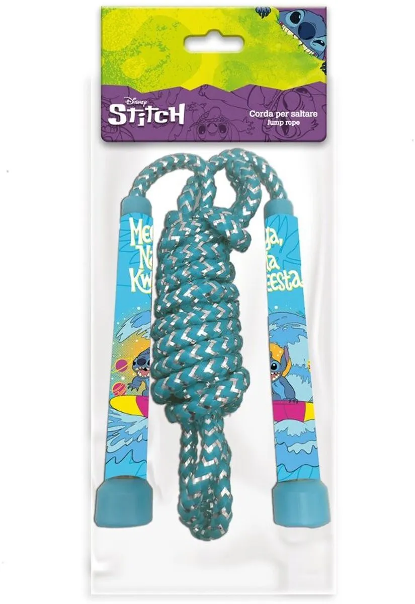 Disney Stitch Springtouw Blauw