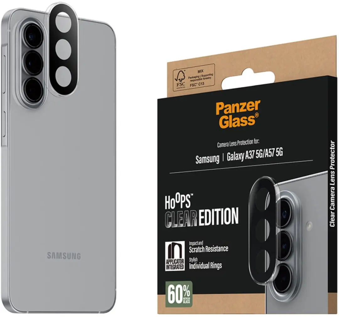 PanzerGlass Hoops Camera Lens Protector Samsung Galaxy A57