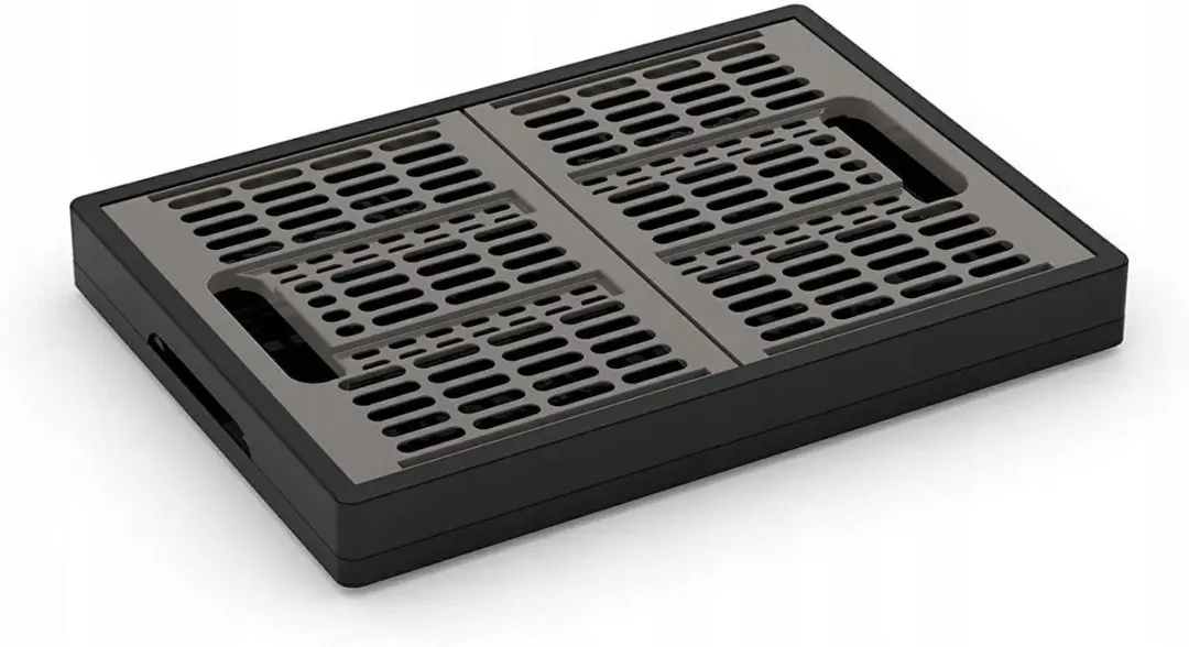 Keter Flip Box Opbergbox 32L - Zwart/Grijs