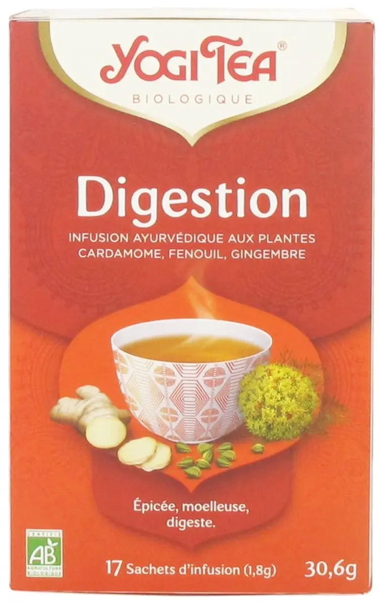 Yogi Tea Spijsvertering Biologisch 17 Zakjes