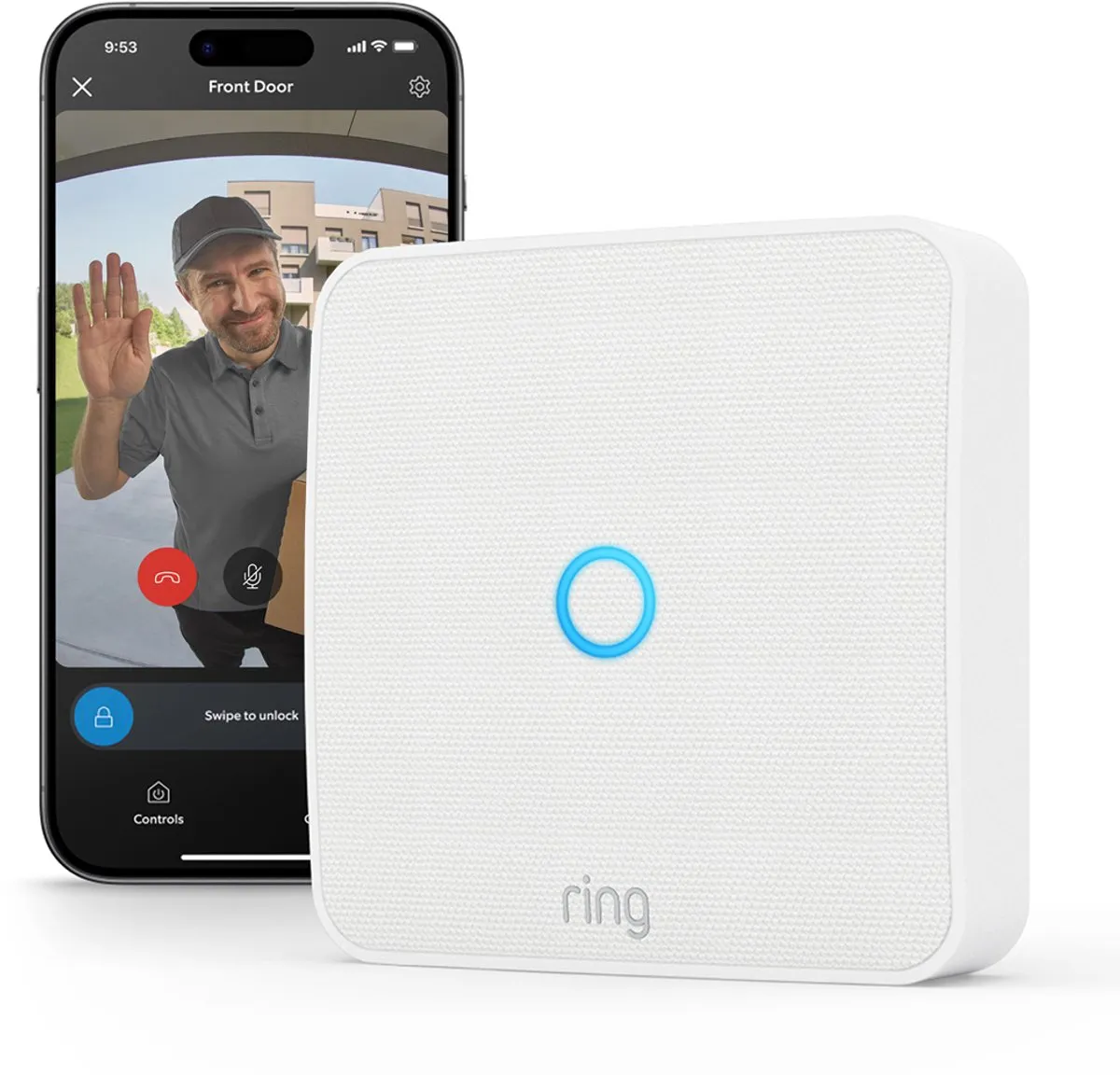 Ring Intercom Video - Wit