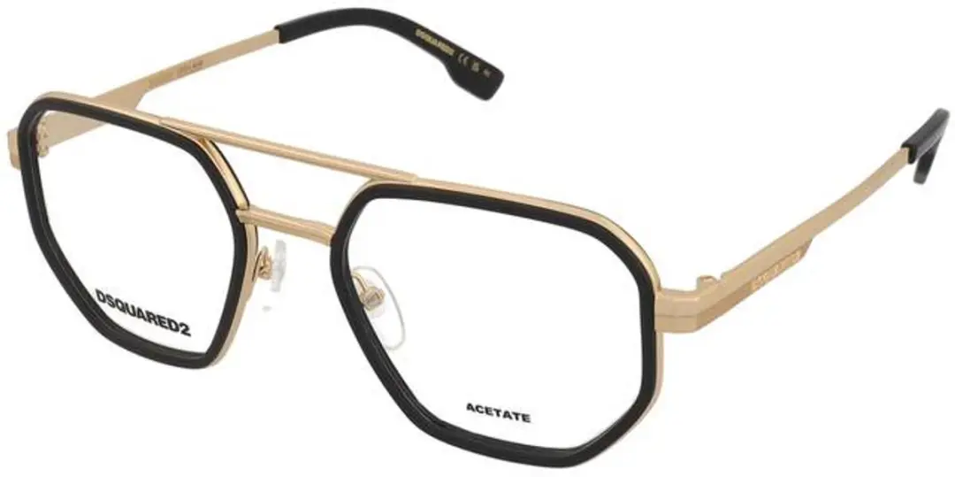 Dsquared2 D2 0111 807 Bril - Zwart