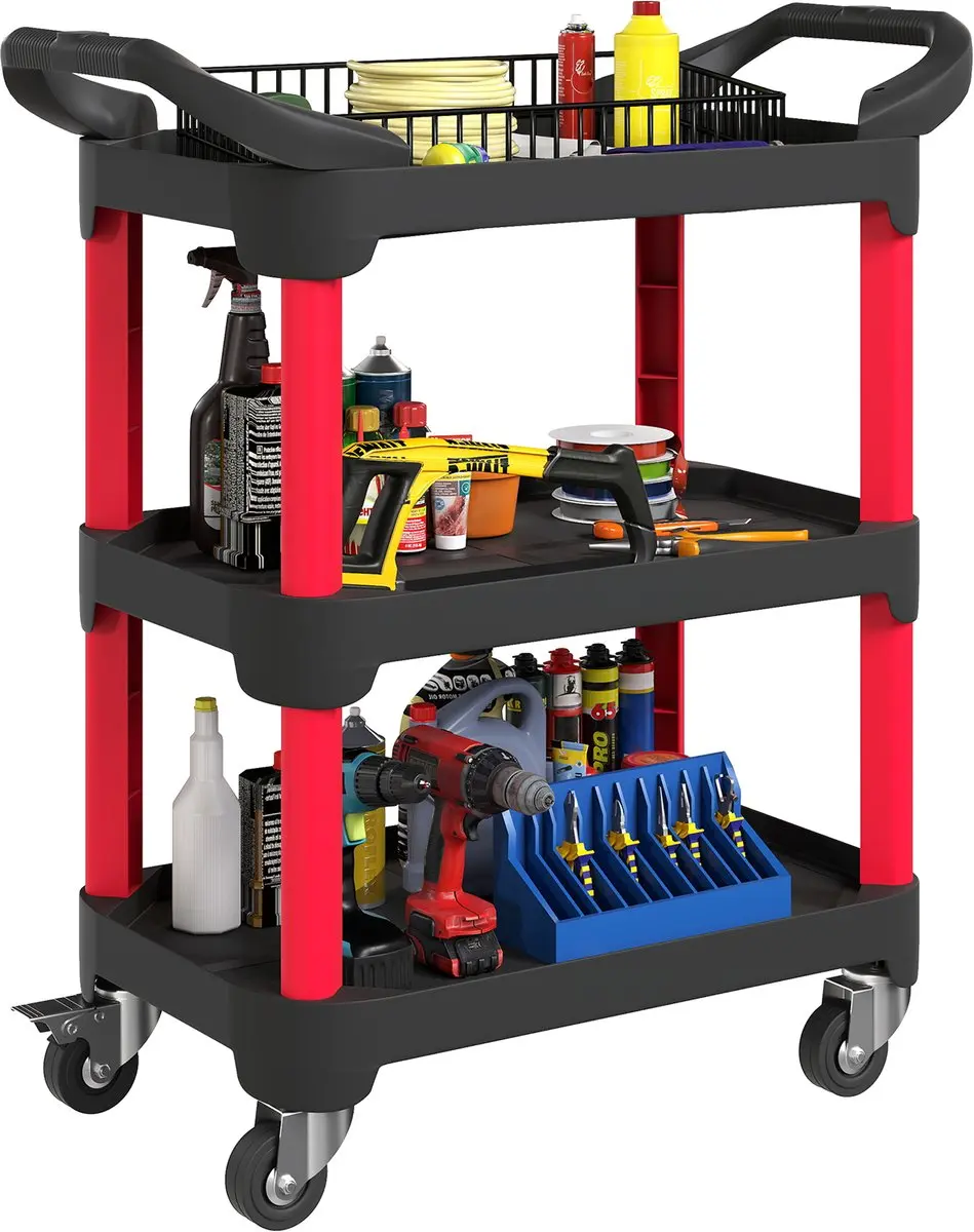Homcom Rolgereedschapswagen 81x43x96cm