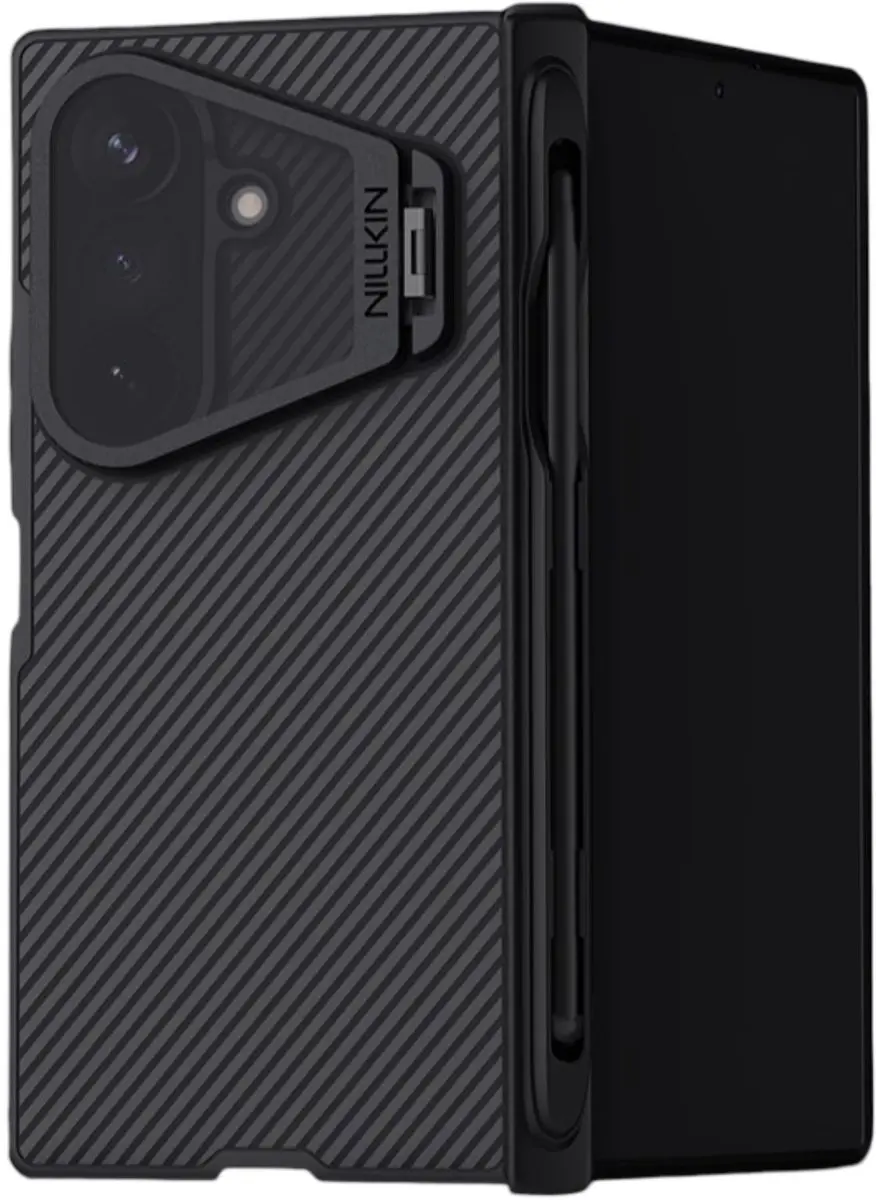 Nillkin MagSafe Hoesje Zwart - Samsung Galaxy Z Fold8 Ultra