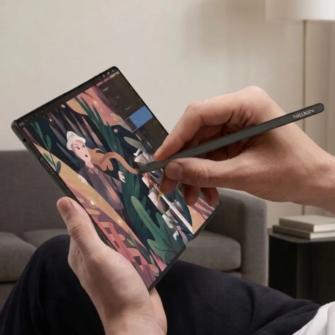 Nillkin MagSafe Hoesje Zwart - Samsung Galaxy Z Fold8 Ultra