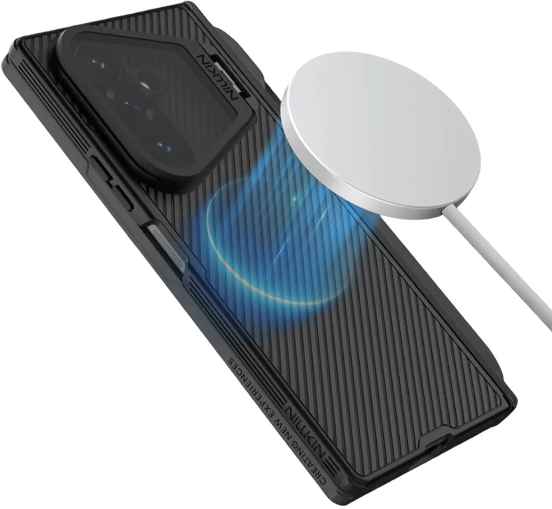 Nillkin MagSafe Hoesje Zwart - Samsung Galaxy Z Fold8 Ultra
