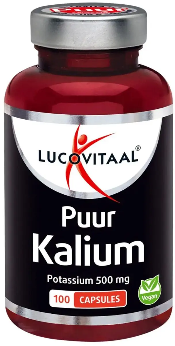 Lucovitaal Kalium 500mg 100 Capsules
