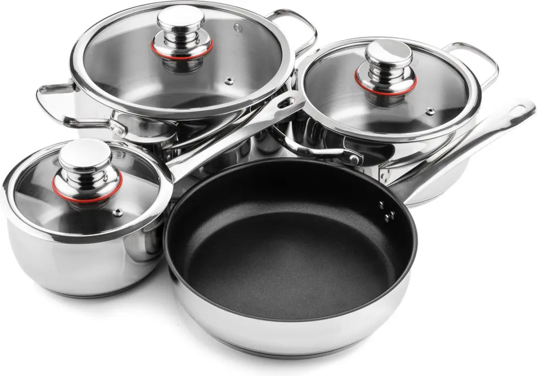 Westinghouse RVS Pannenset Inductie 7-delig