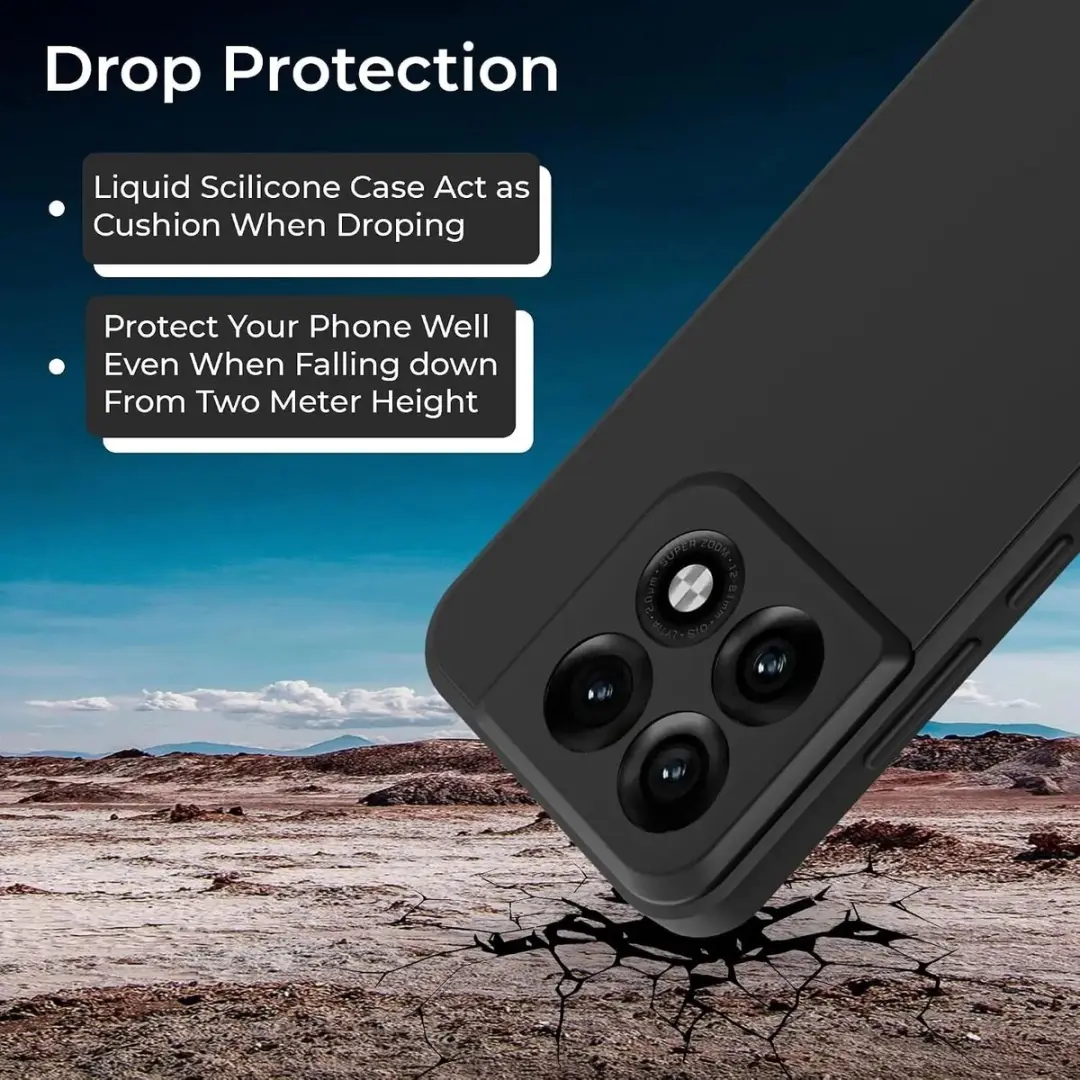 Selected TPU Hoesje Motorola Edge 70 Pro - Zwart