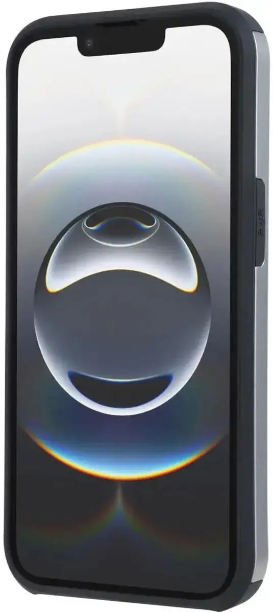 Selected Hoesje met Kaarthouder iPhone 16/17 - 2 Pasjes - Grijs - afbeelding 6 van 6