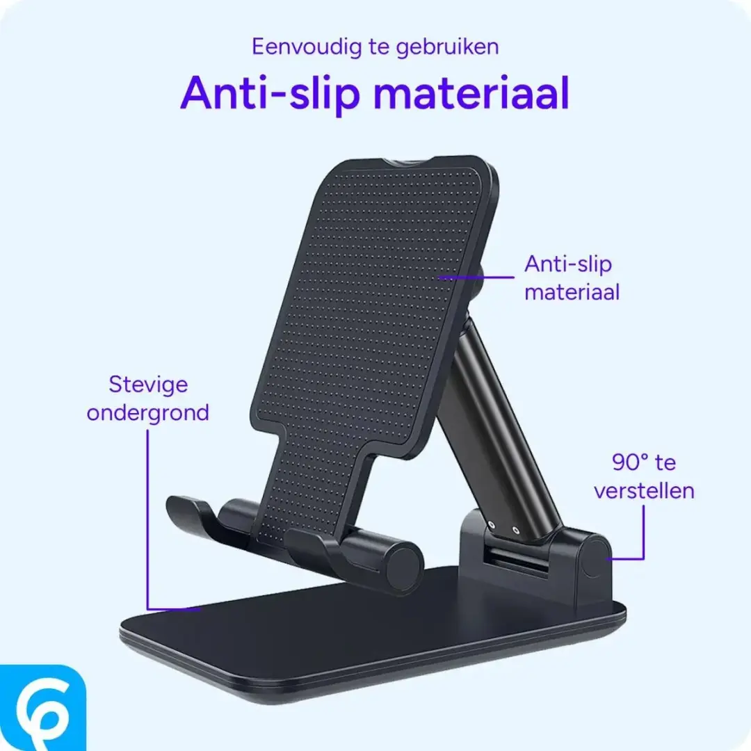Selected Universele Telefoonhouder - Verstelbaar - 13 Inch - Zwart