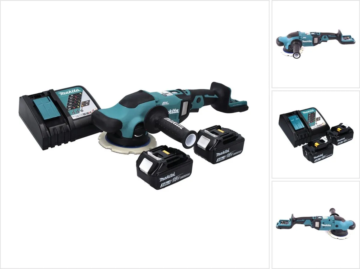 Makita DPO 600 RF Excentrische Polijstmachine 18V