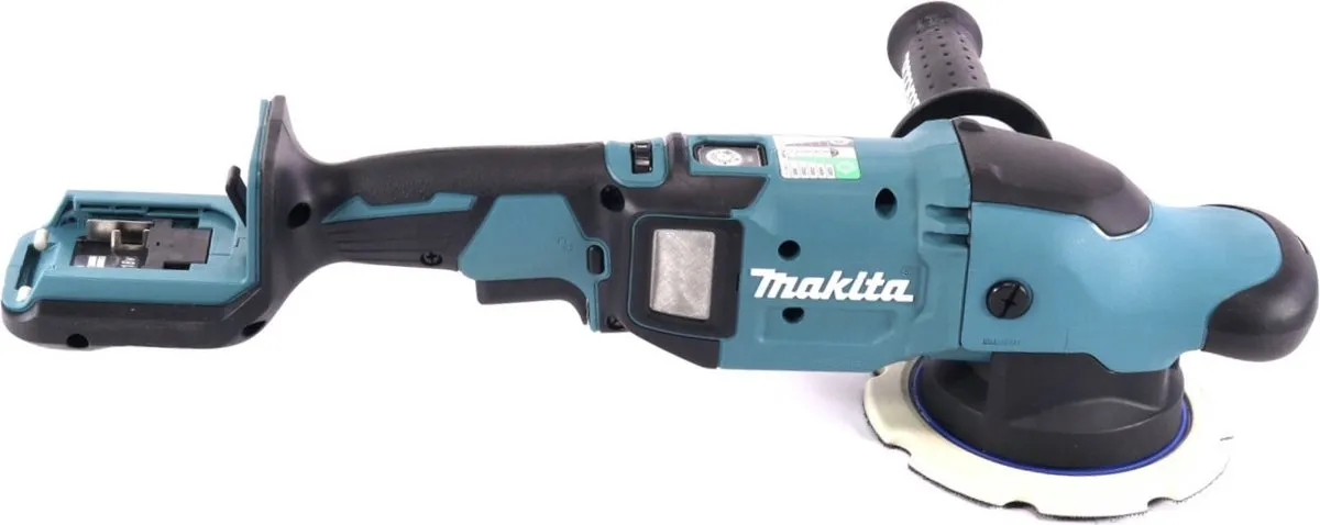 Makita DPO 600 RF Excentrische Polijstmachine 18V - 150mm - 2x 3.0Ah Accu + Lader