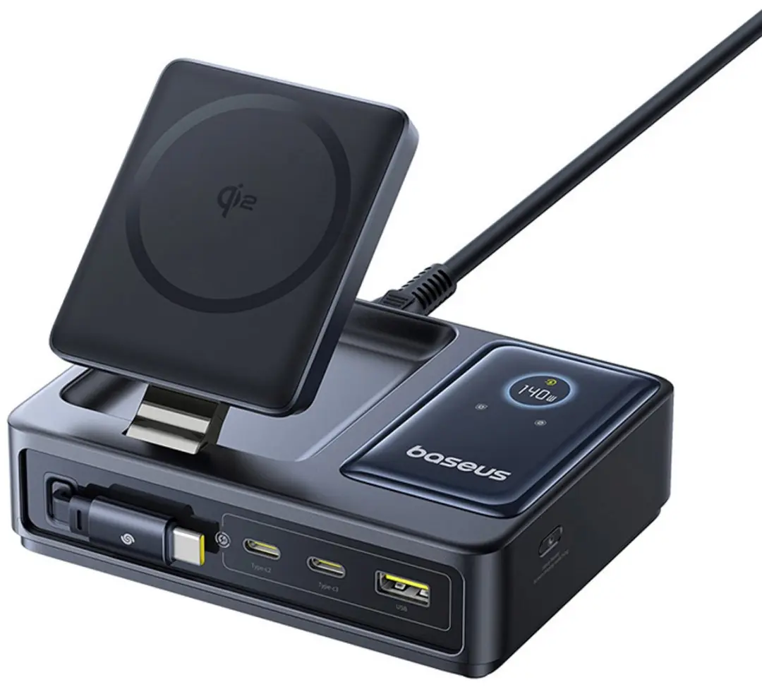 Baseus Nomos 5-in-1 140W Oplaadstation