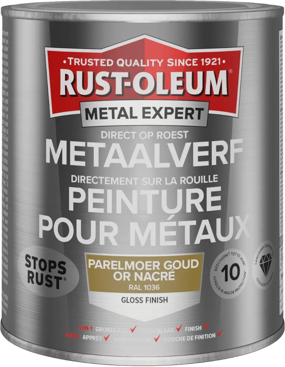 Rust-Oleum Metal Expert Direct Op Roest Verf 750ml