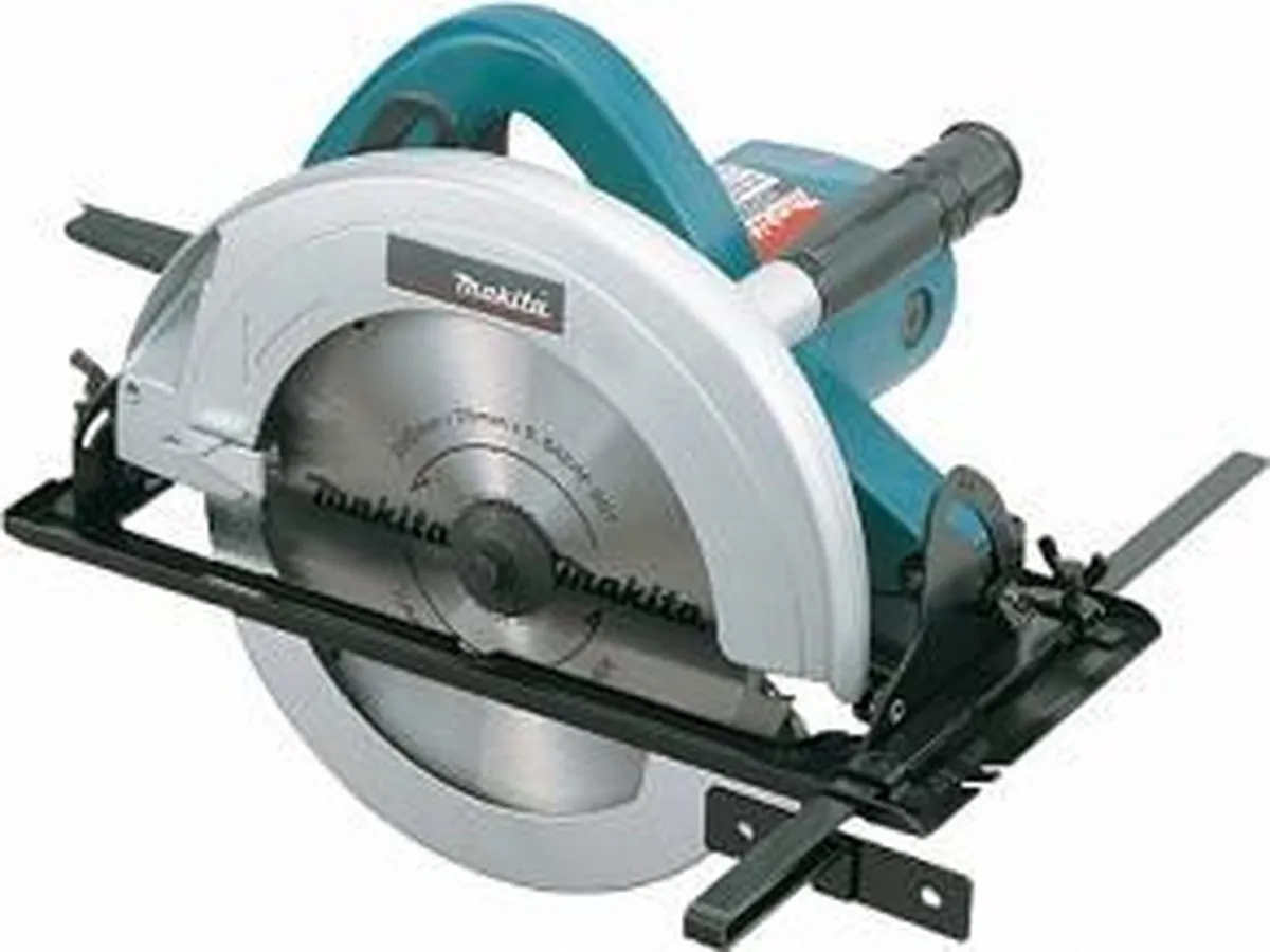 Makita N5900BJ Handcirkelzaag 2000W - 235mm - Blauw/Zwart - afbeelding 2 van 6