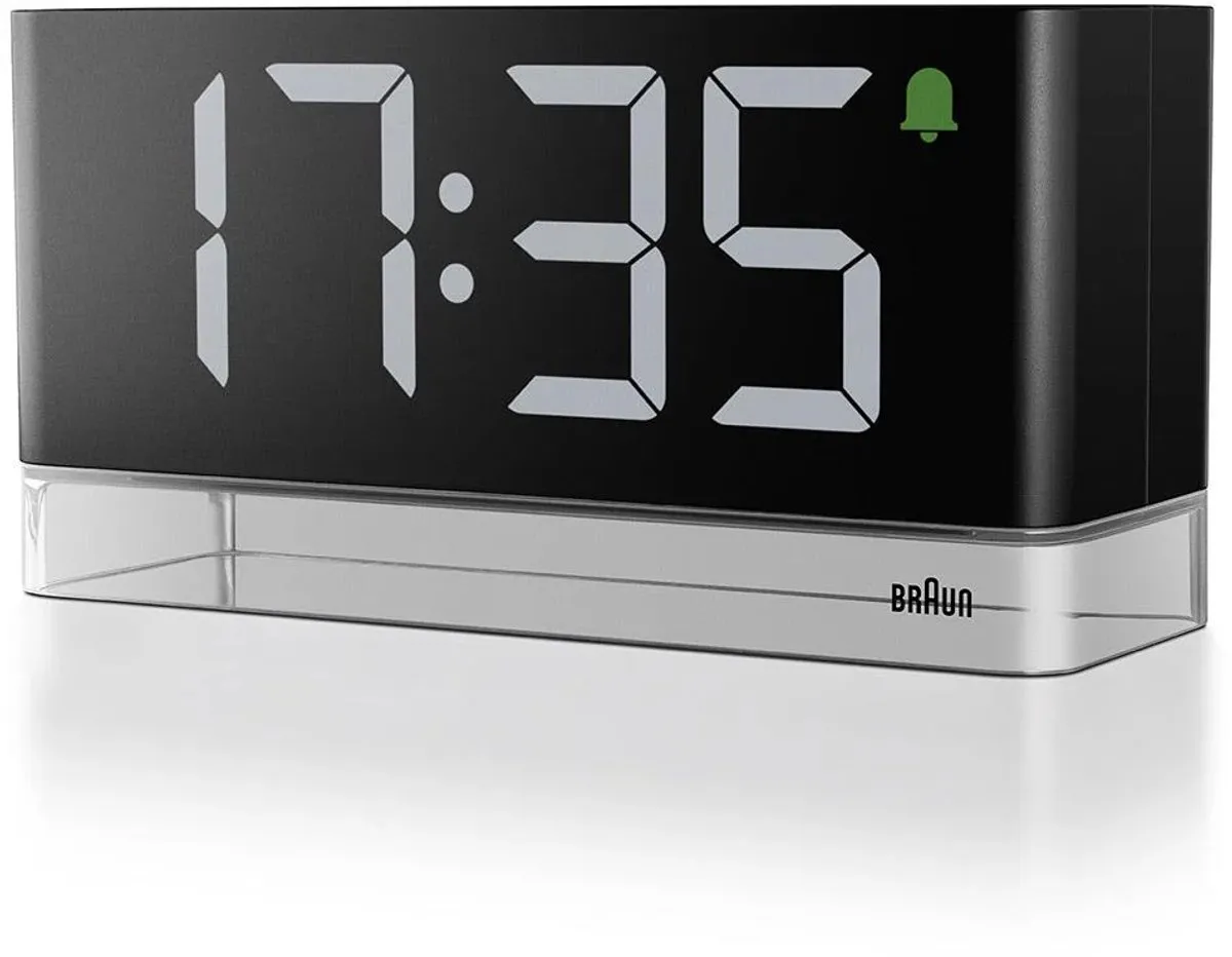 Braun BC27B Digitaal Wekker - Nachtverlichting - Zwart