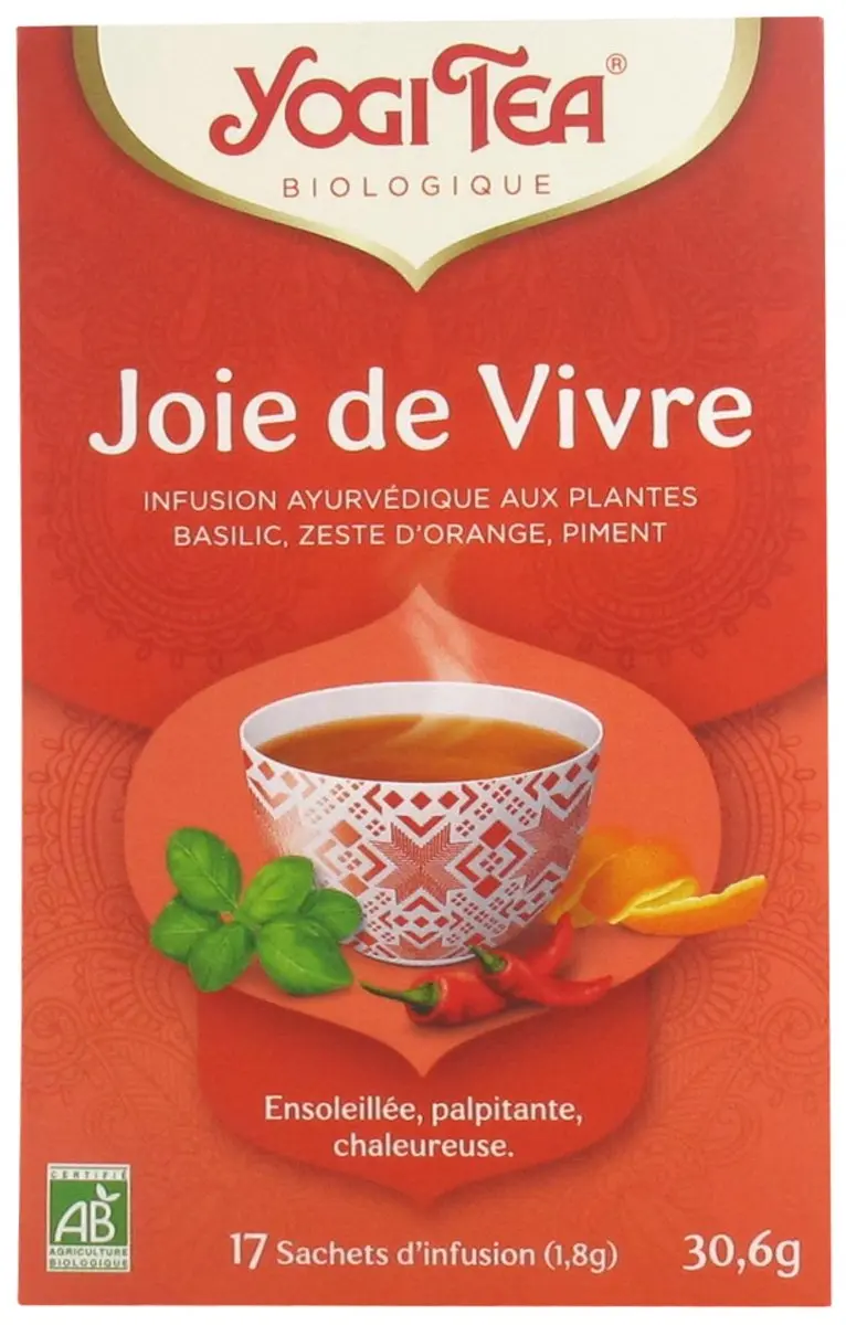 Yogi Tea Joie de Vivre Bio 17 Zakjes