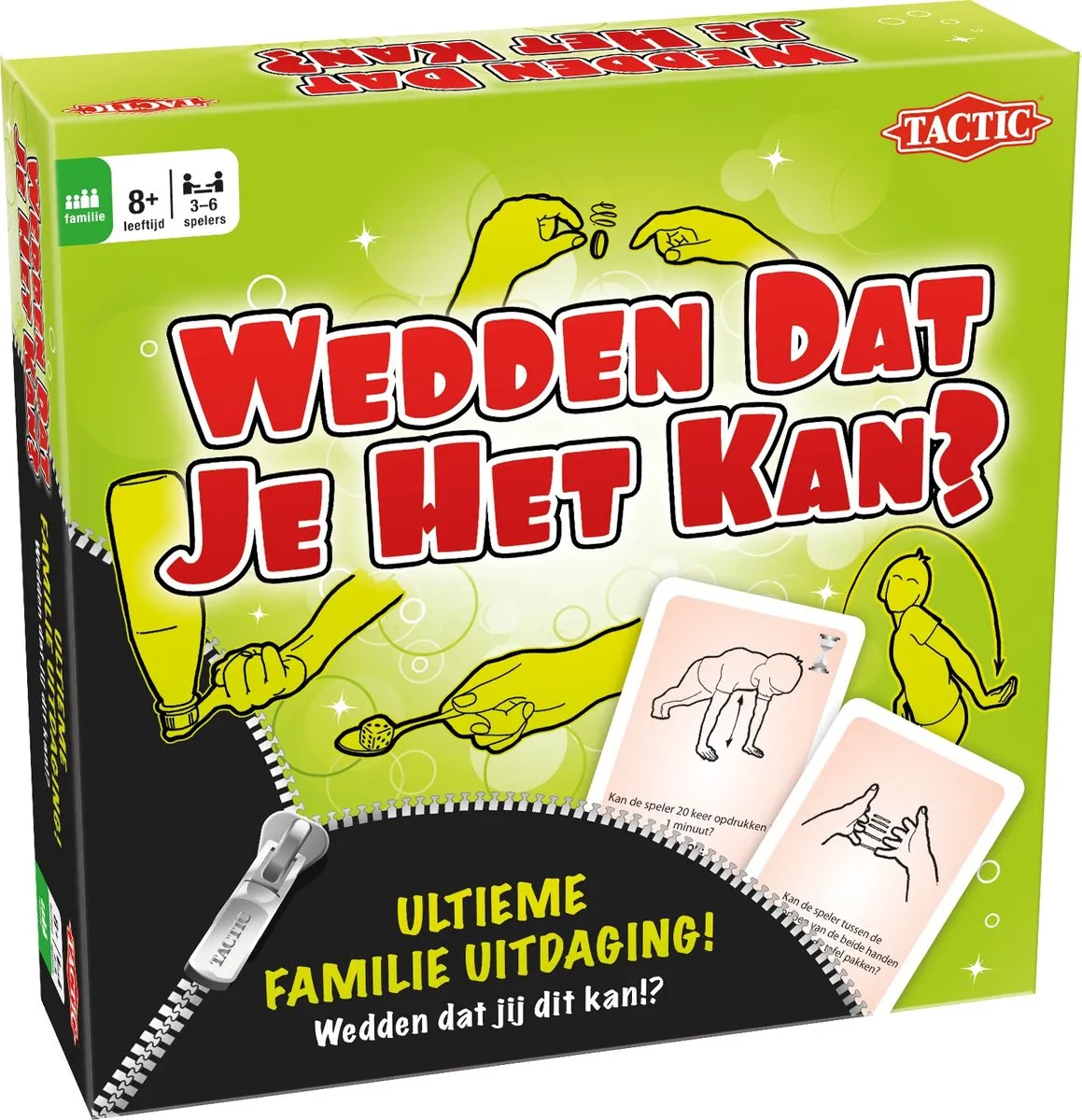 Tactic Wedden Dat Je Het Kan? Bordspel - 3-6 Spelers