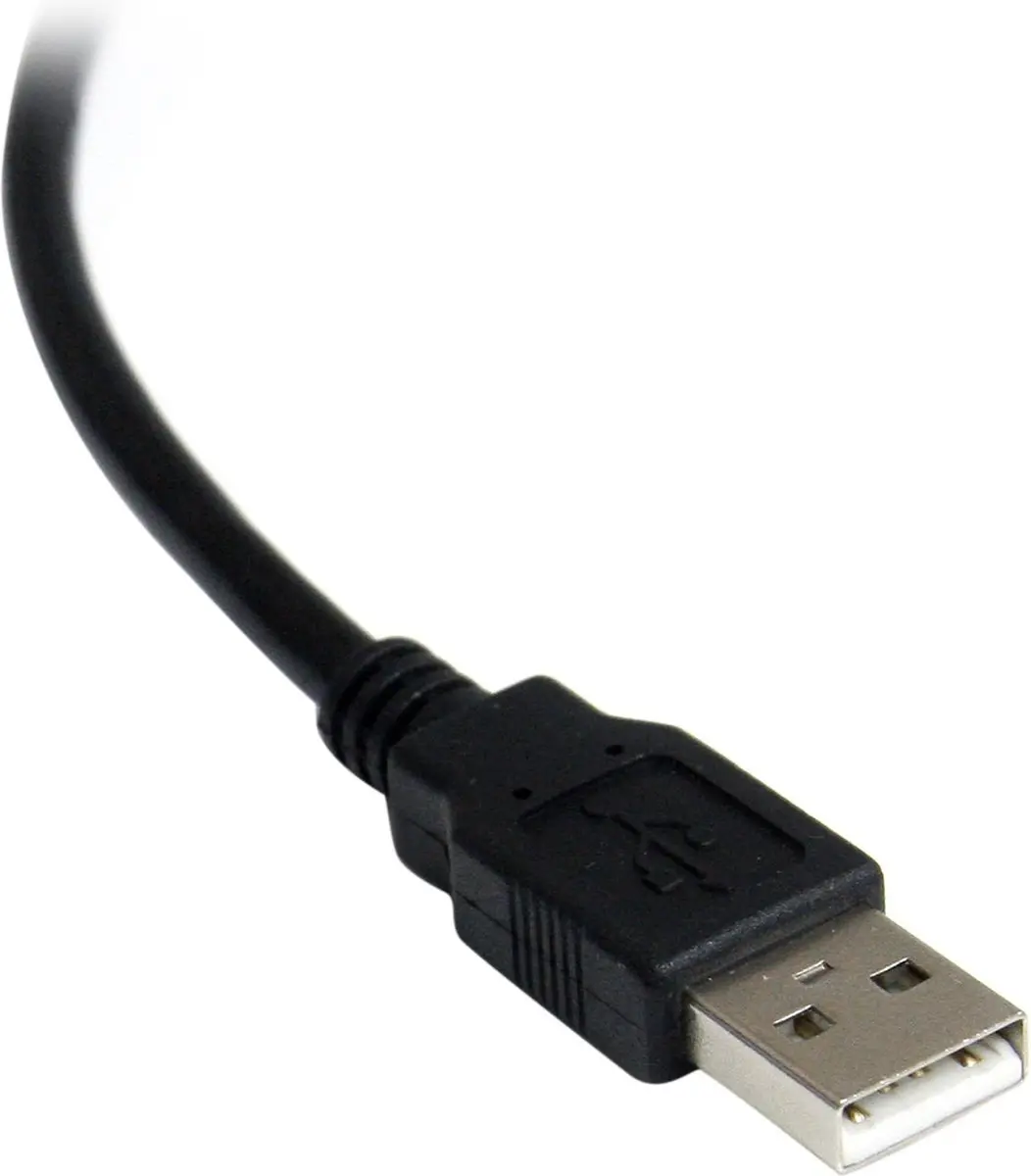Startech ICUSB2321FIS USB naar RS232 Adapter - Geïsoleerd - Zwart