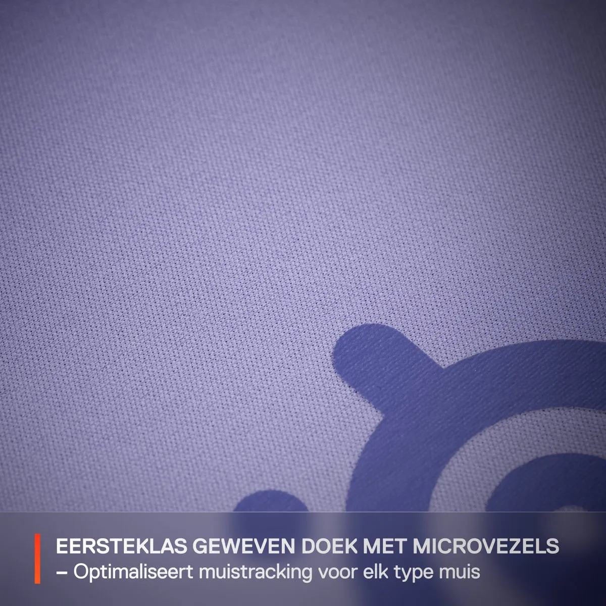 SteelSeries QcK Large Gaming Mousepad 490x420mm - Lavendel