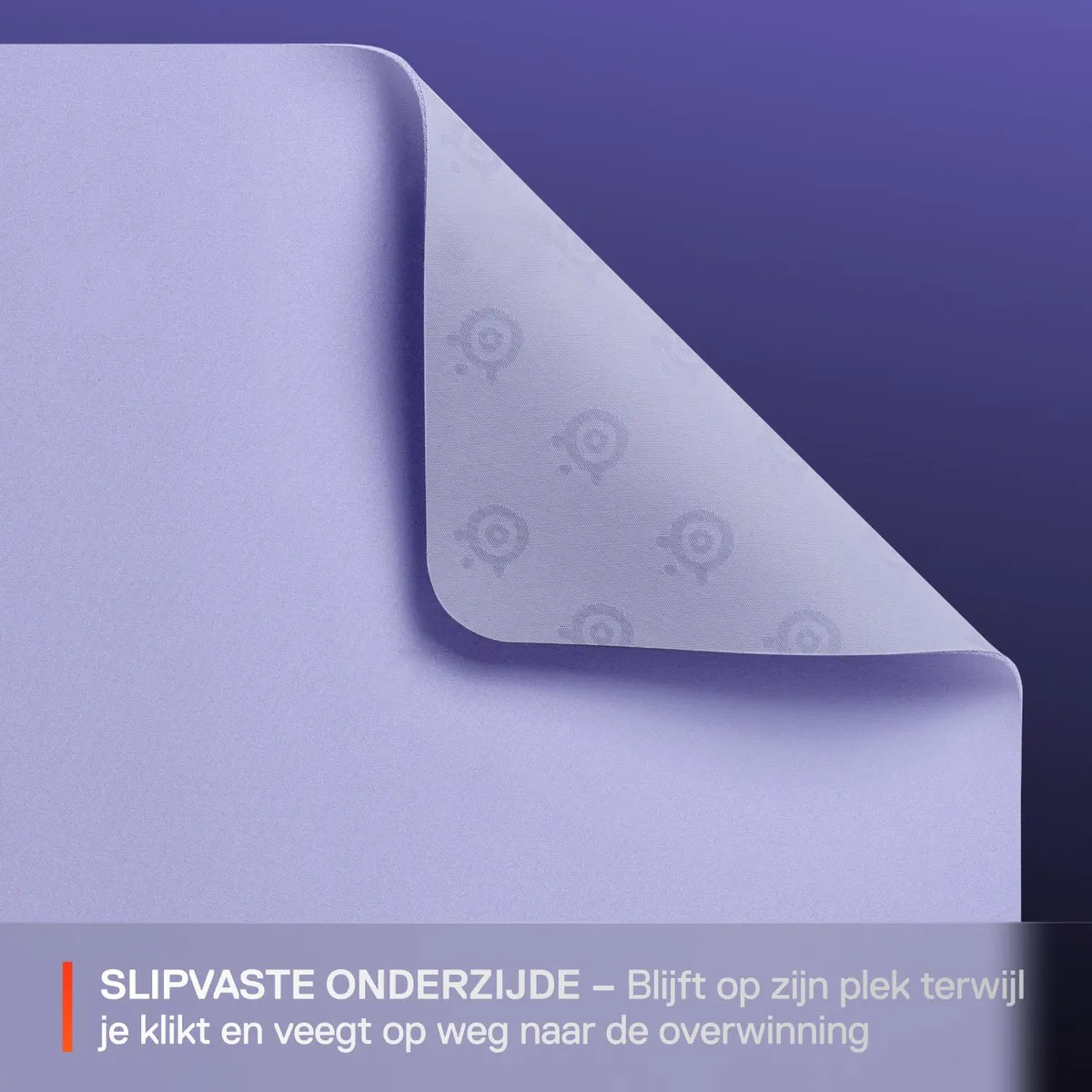 SteelSeries QcK Large Gaming Mousepad 490x420mm - Lavendel