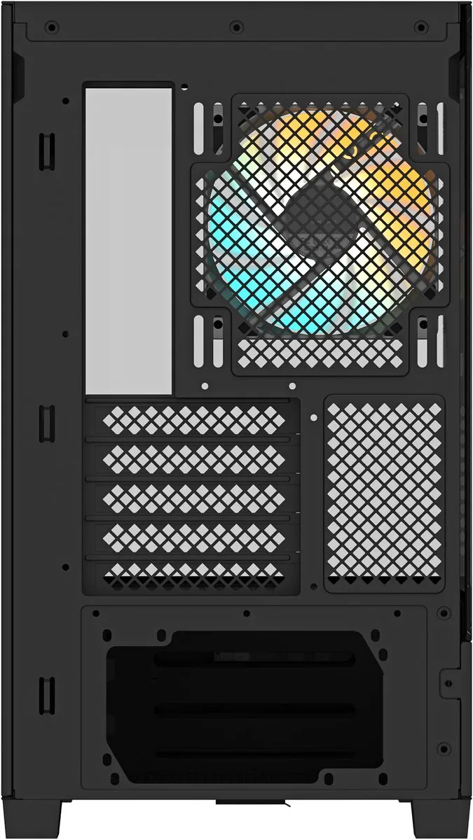 Gigabyte C201 Panoramic Midi Tower - Zwart - afbeelding 6 van 6