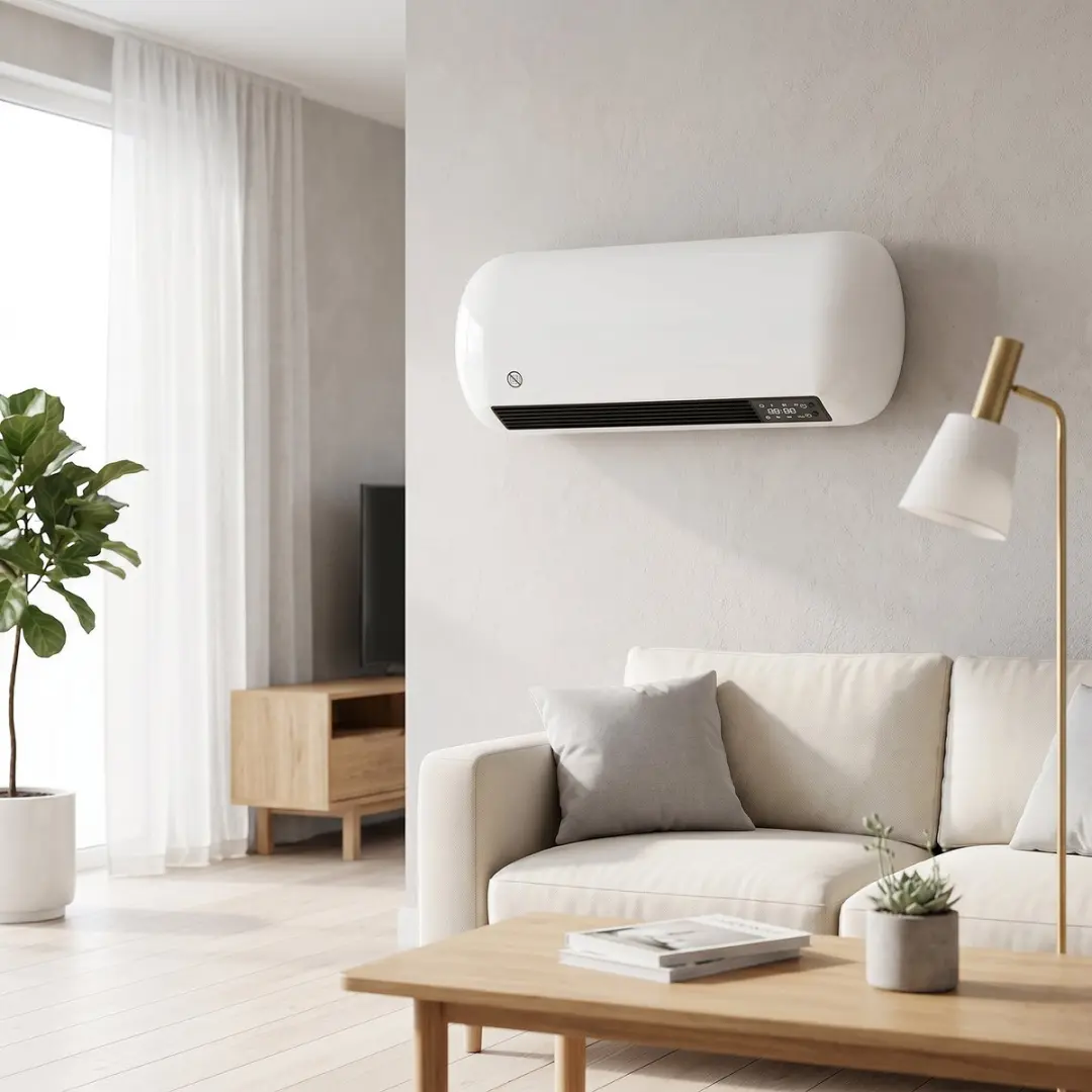 Homcom Wandverwarming 2000W PTC 820-471V90WT - Wit - afbeelding 3 van 6