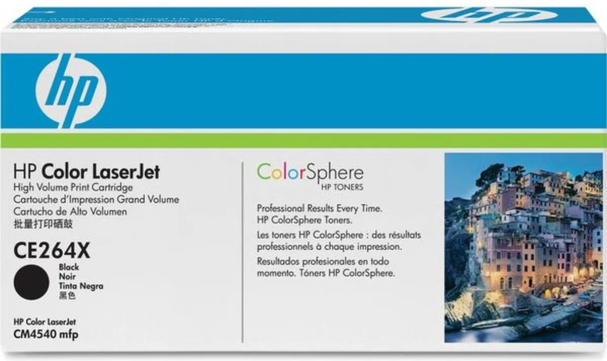 HP 646X Tonercartridge Zwart - 17.000 pagina's
