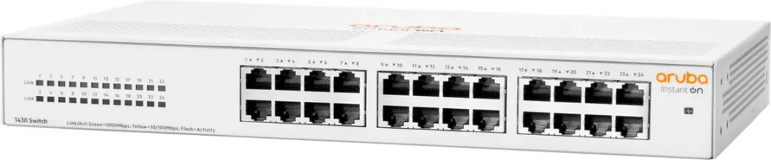 HPE R8R49A Switch - 24x Ethernet 2x SFP - Wit