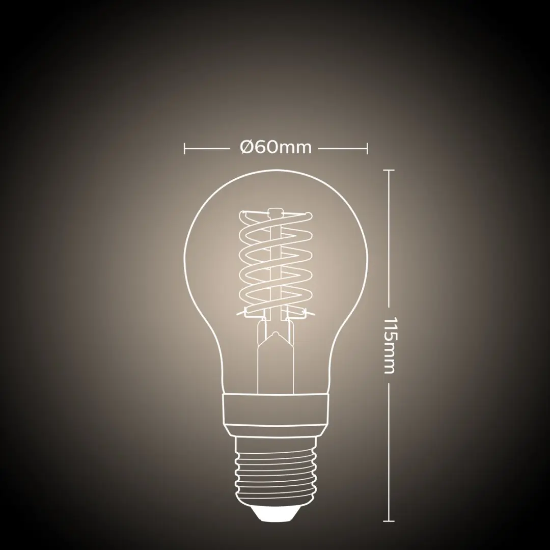 Philips HueW 7W Fil A60 E27 EUR
