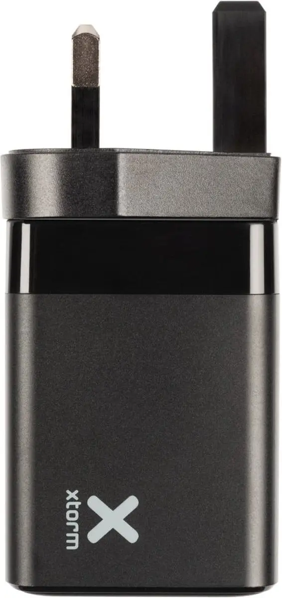 Xtorm AXA022U Reisstekker Power Delivery 20W - Zwart - afbeelding 6 van 6