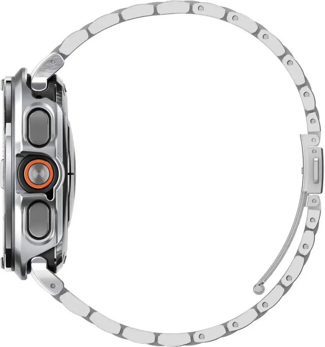 Spigen Bezel Tune Pro Hoesje - Samsung Galaxy Watch Ultra 2 - Zilver