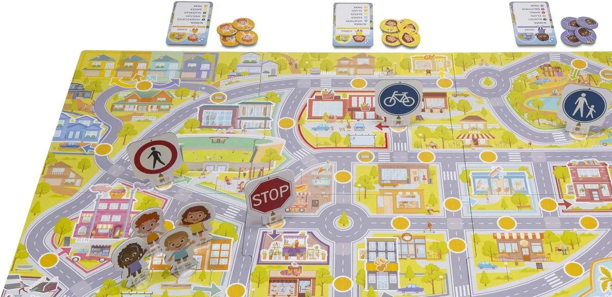 Tactic Ik Leer Het Verkeersspel 59753 - Educatief Bordspel 2-4 Spelers - afbeelding 6 van 6