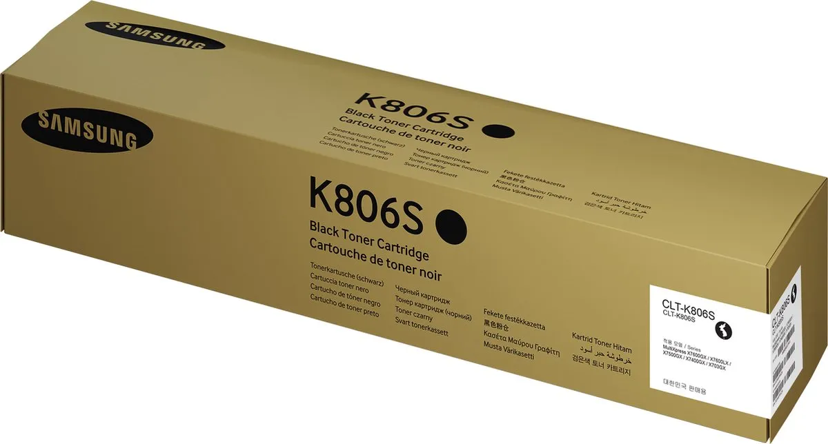 Samsung CLT-K806S Tonercartridge - Zwart