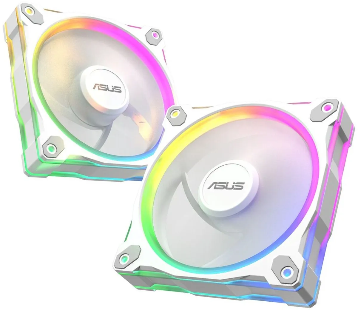 ASUS Boxventilator 90DA00L3-B09000 Ø12cm - Wit/Multicolor