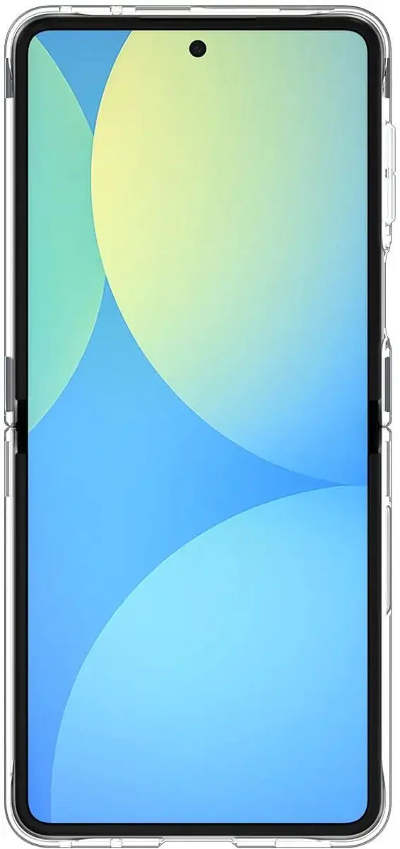 Spigen | Hoesje Geschikt voor Samsung Galaxy Z Flip 8 | Air Skin | Back Cover | met MagFit | Clear Wit