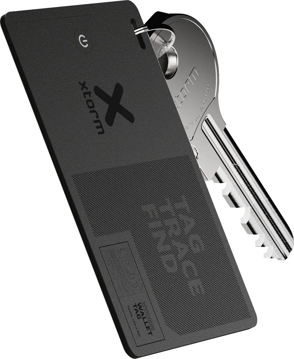 Xtorm Waterproof WalletTag Tracker - Apple/Samsung - IP67 - Zwart