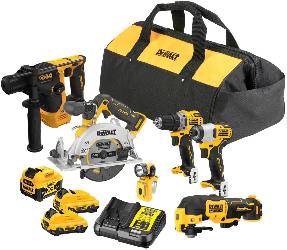 DeWalt DCK611P1D2 Accu Combiset 12V XR