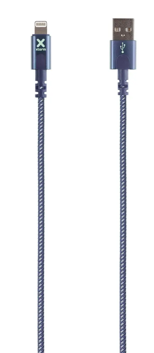 Xtorm USB naar Lightning Kabel CX2014 - 1m - Blauw