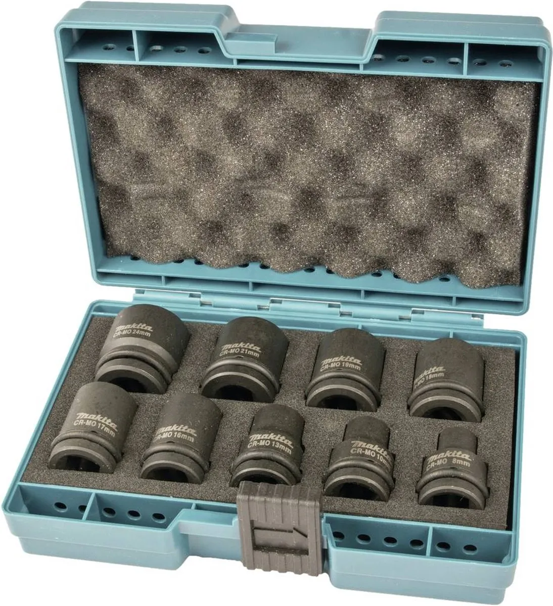 Makita D-41517 Kracht Doppen 1/2" - 9-delig - afbeelding 6 van 6