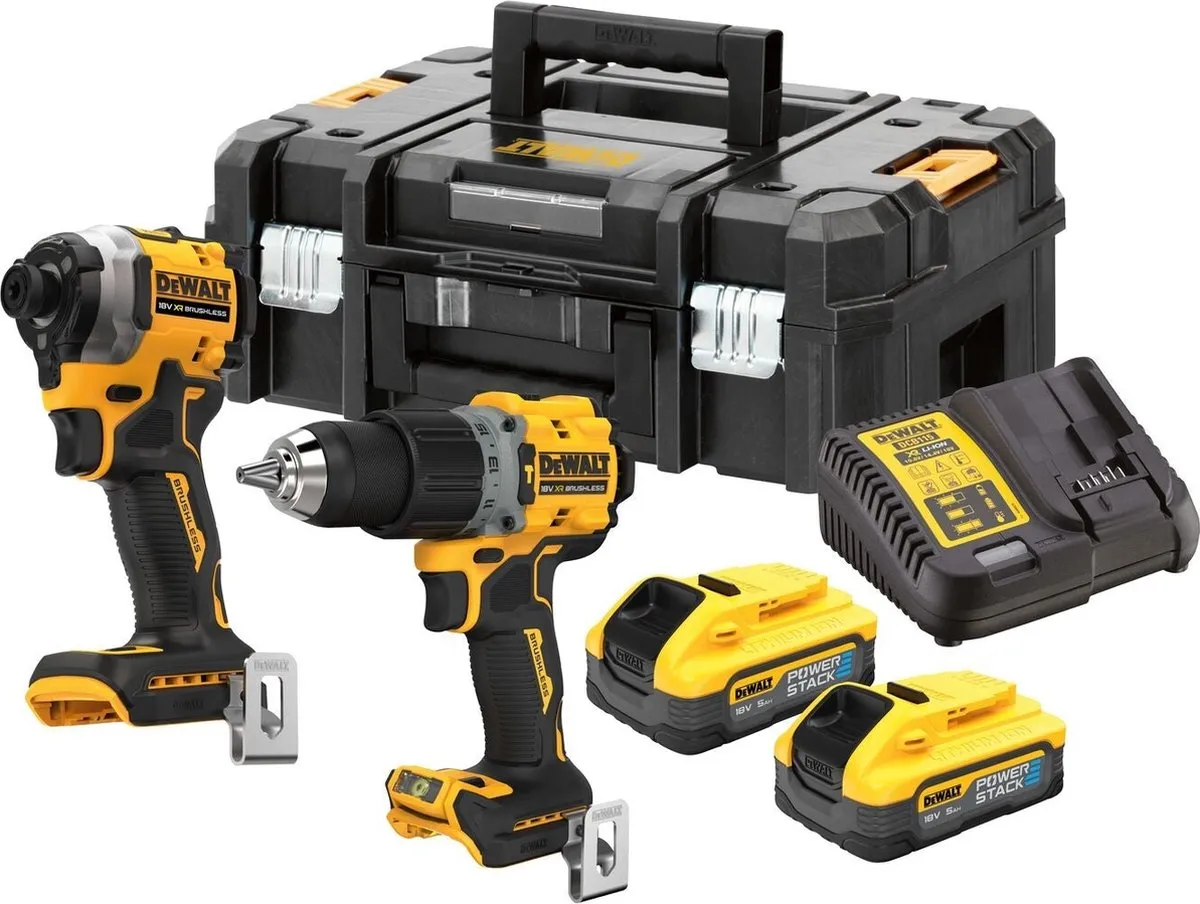 DeWalt DCK2050H2T Accu Combiset 18V XR - 2 Stuks