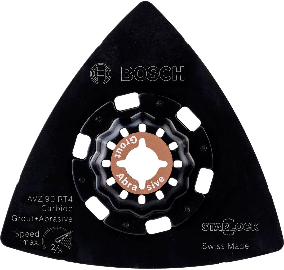 Bosch AVZ 90 RT4 Hardmetalen Schuurplaat 90mm