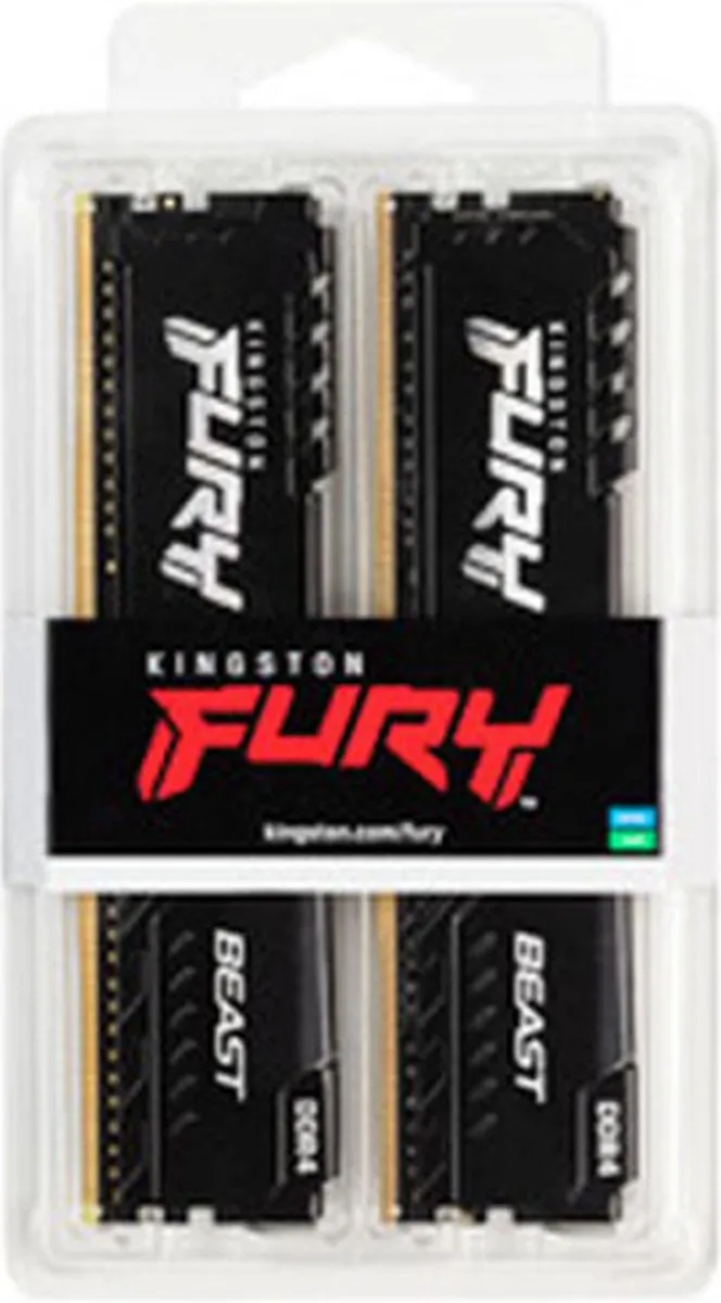 Kingston Fury Beast KF432C16BB1K2/32 DDR4 RAM - 32GB (2x16GB) - 3200MT/s