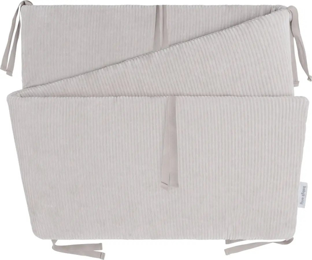 Baby's Only Sense Bedbumper Kiezelgrijs 180x30cm