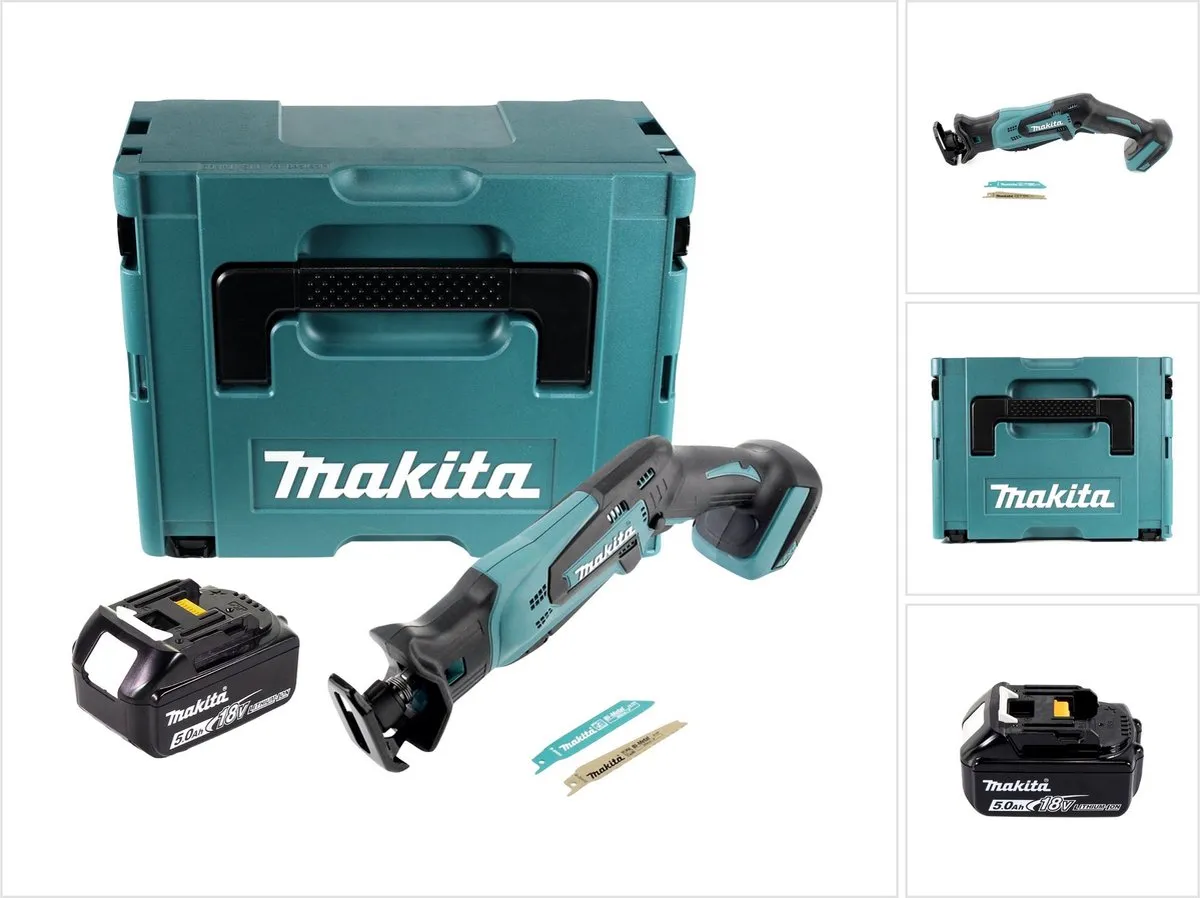 Makita DJR 183 T1J Accu Reciprozaag 18V