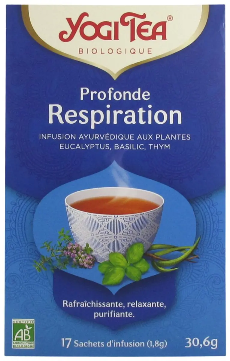 Yogi Tea Diep Ademen Biologisch 17 Zakjes